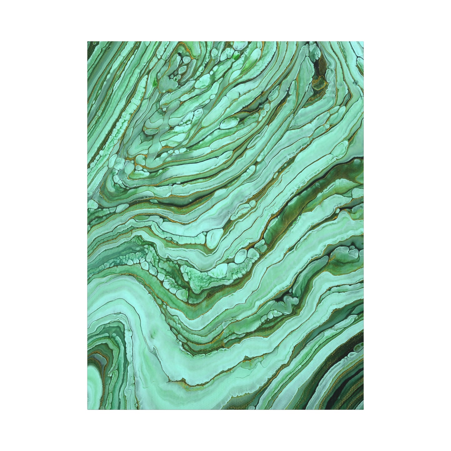 Emerald Hues Print