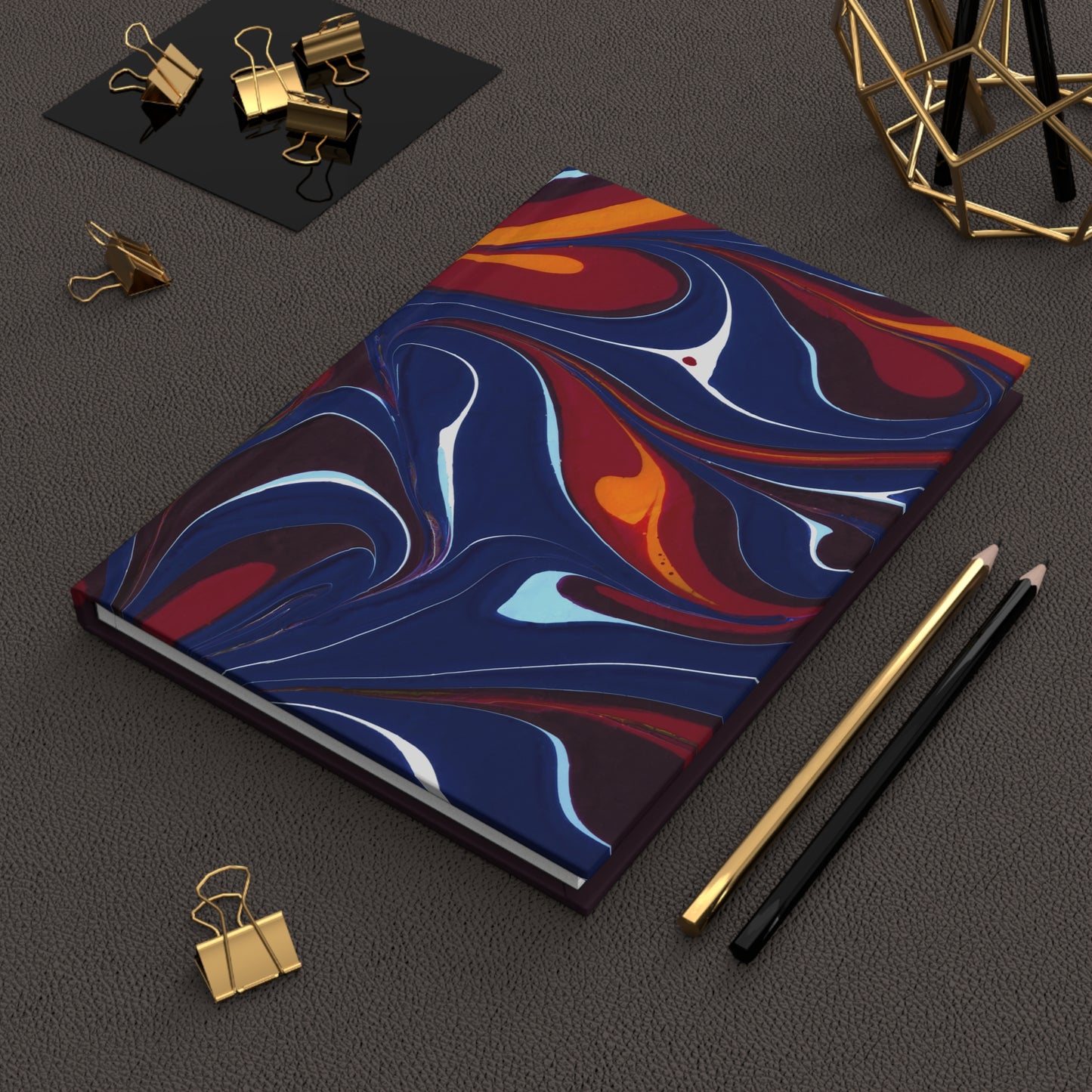 Retro Tide Satin-matte Journal