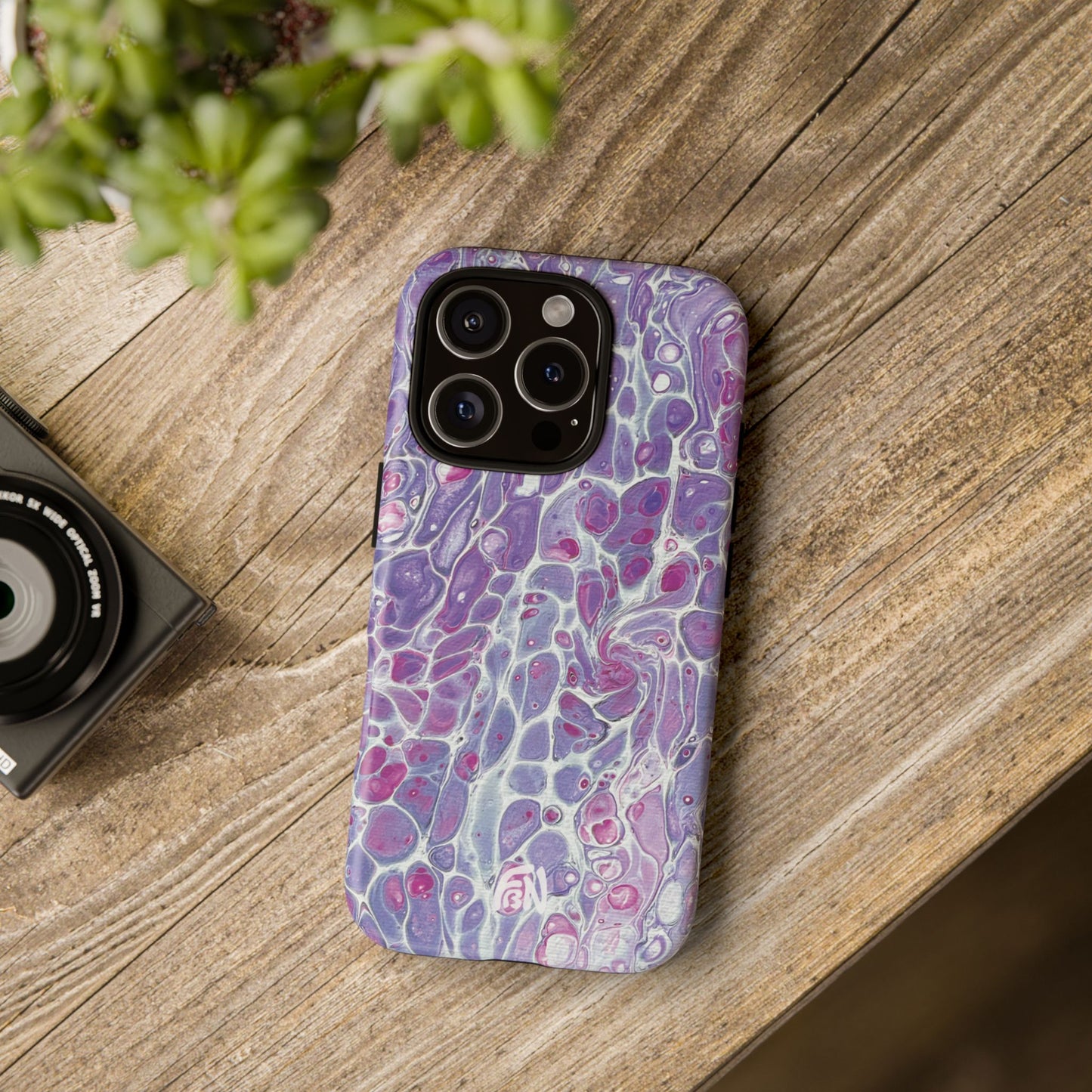 Purple Cells Protective Cases