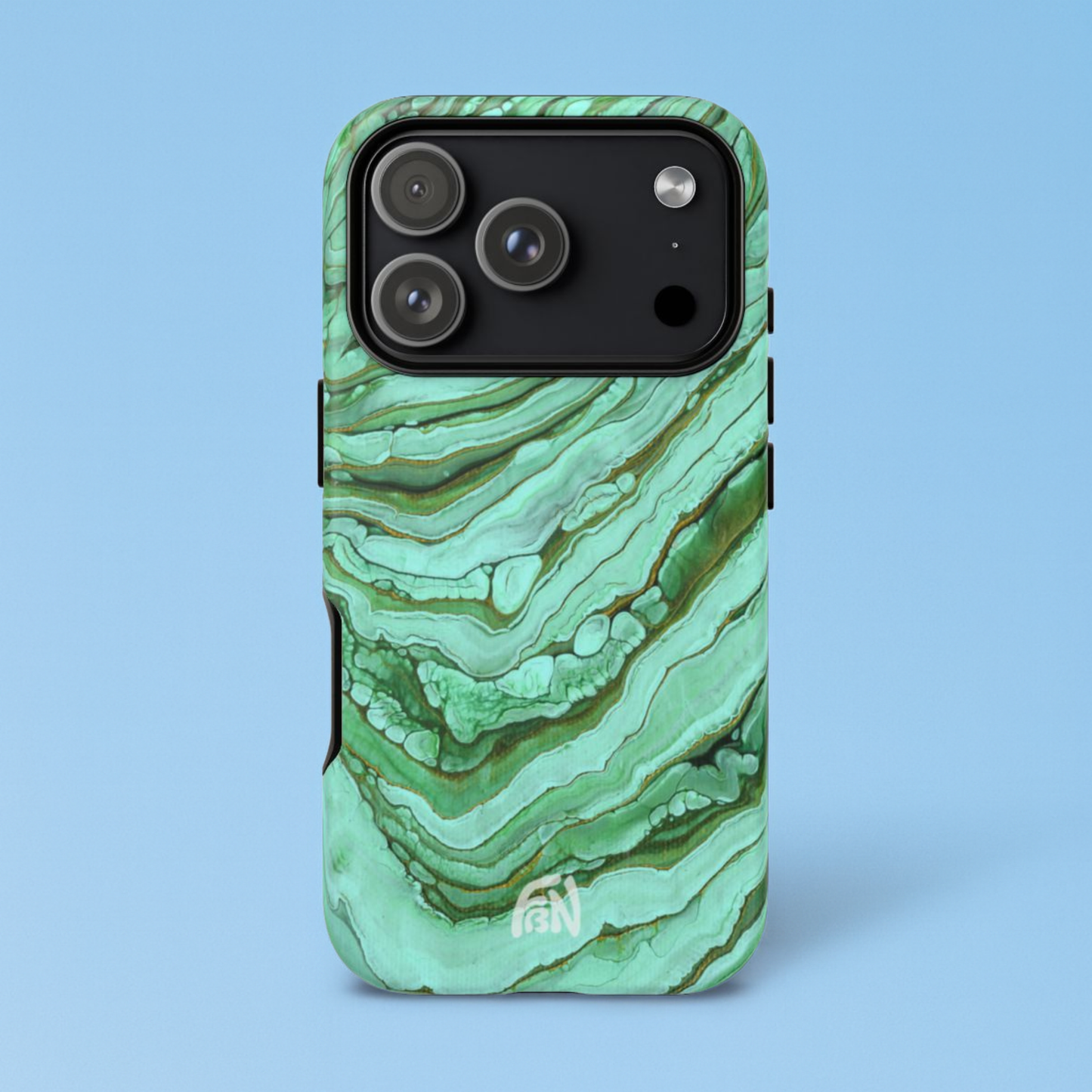 Emerald Hues Protective Cases
