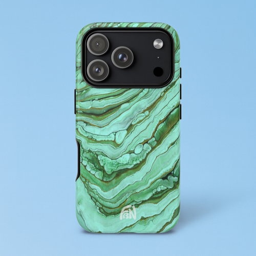 Emerald Hues Protective Cases