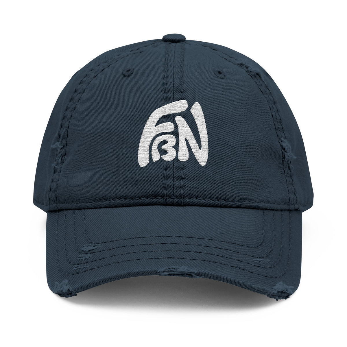 FBN Embroidered Distressed Hat