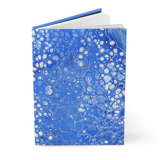 Blue Cells Satin-matte Journal