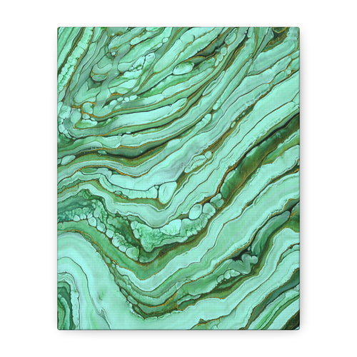 Emerald Hues Print