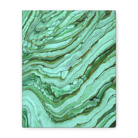 Emerald Hues Print