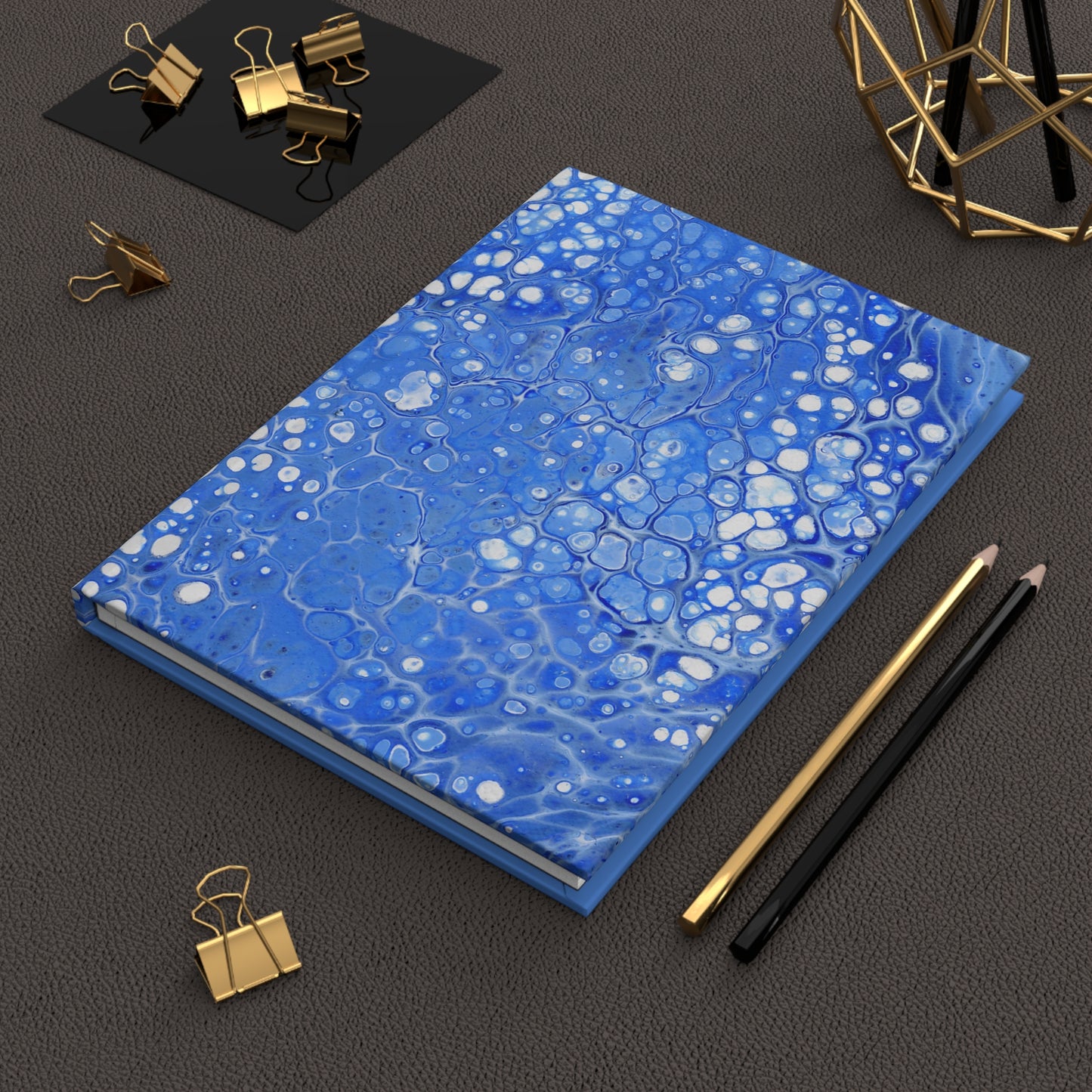 Blue Cells Satin-matte Journal