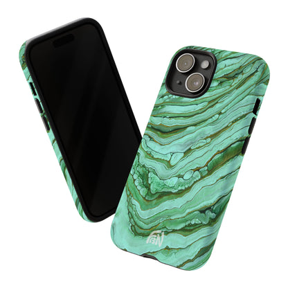Emerald Hues Protective Cases