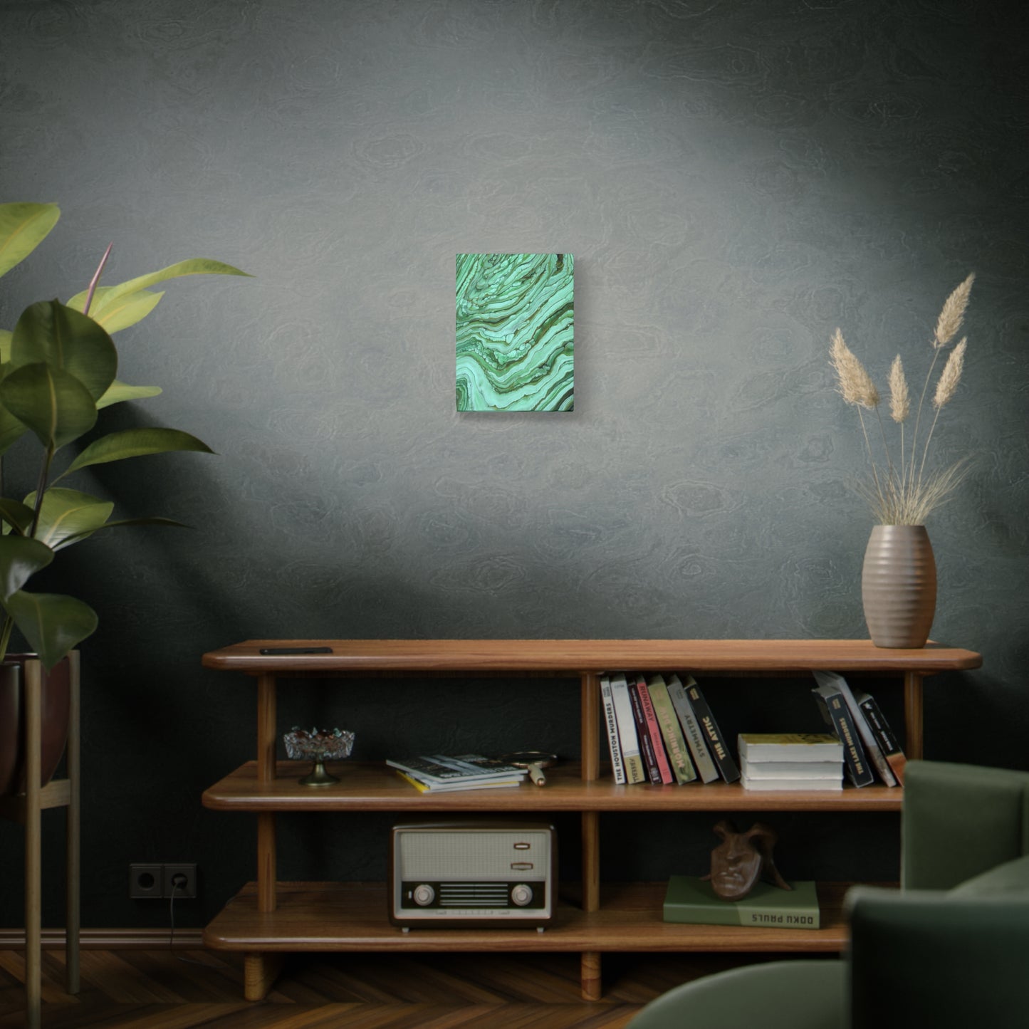 Emerald Hues Print