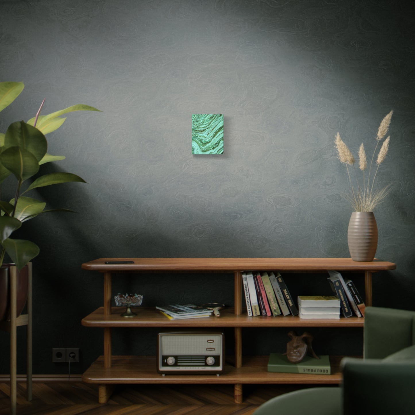 Emerald Hues Print