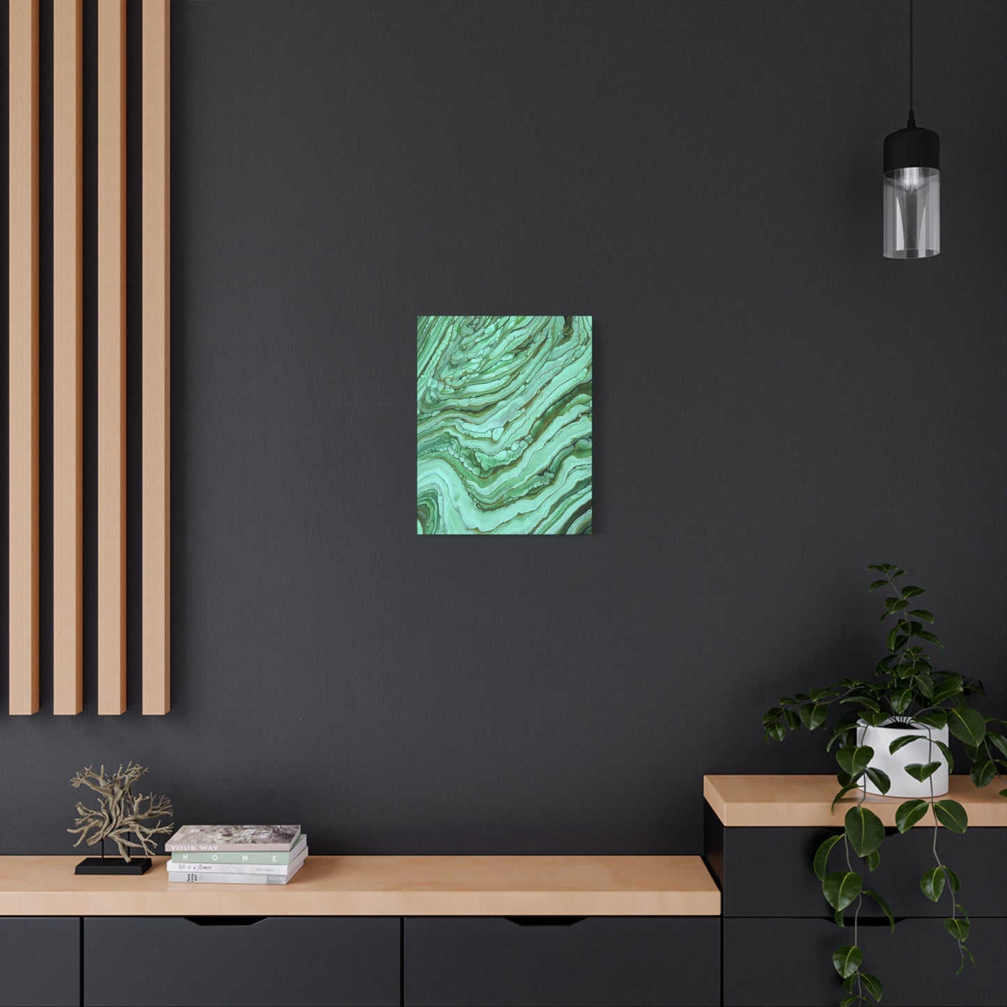 Emerald Hues Print