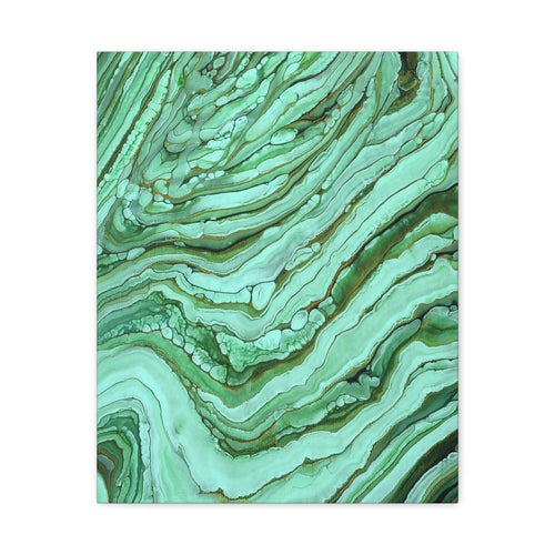 Emerald Hues Print