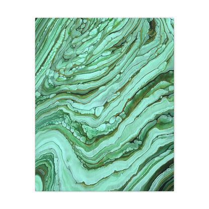 Emerald Hues Print