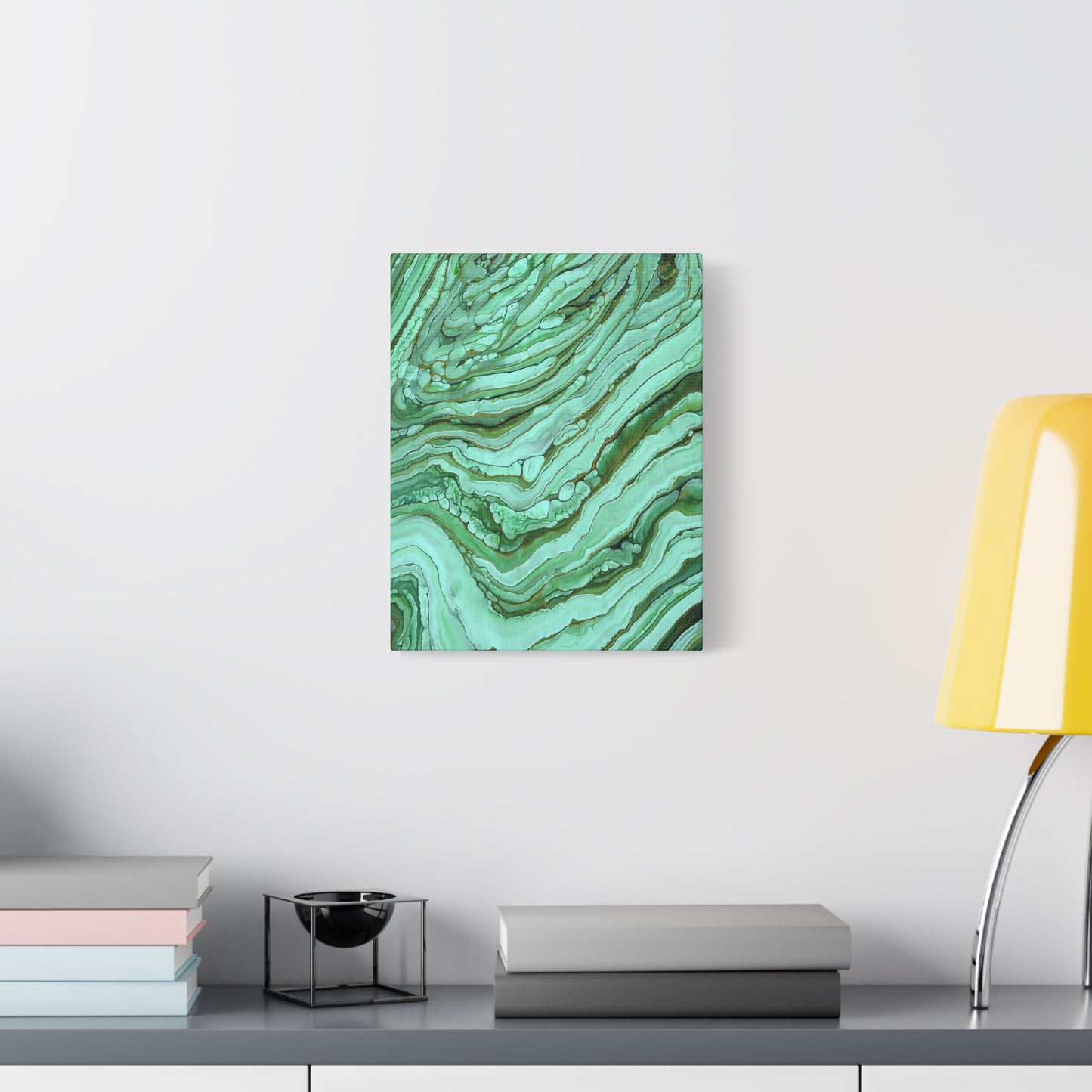 Emerald Hues Print