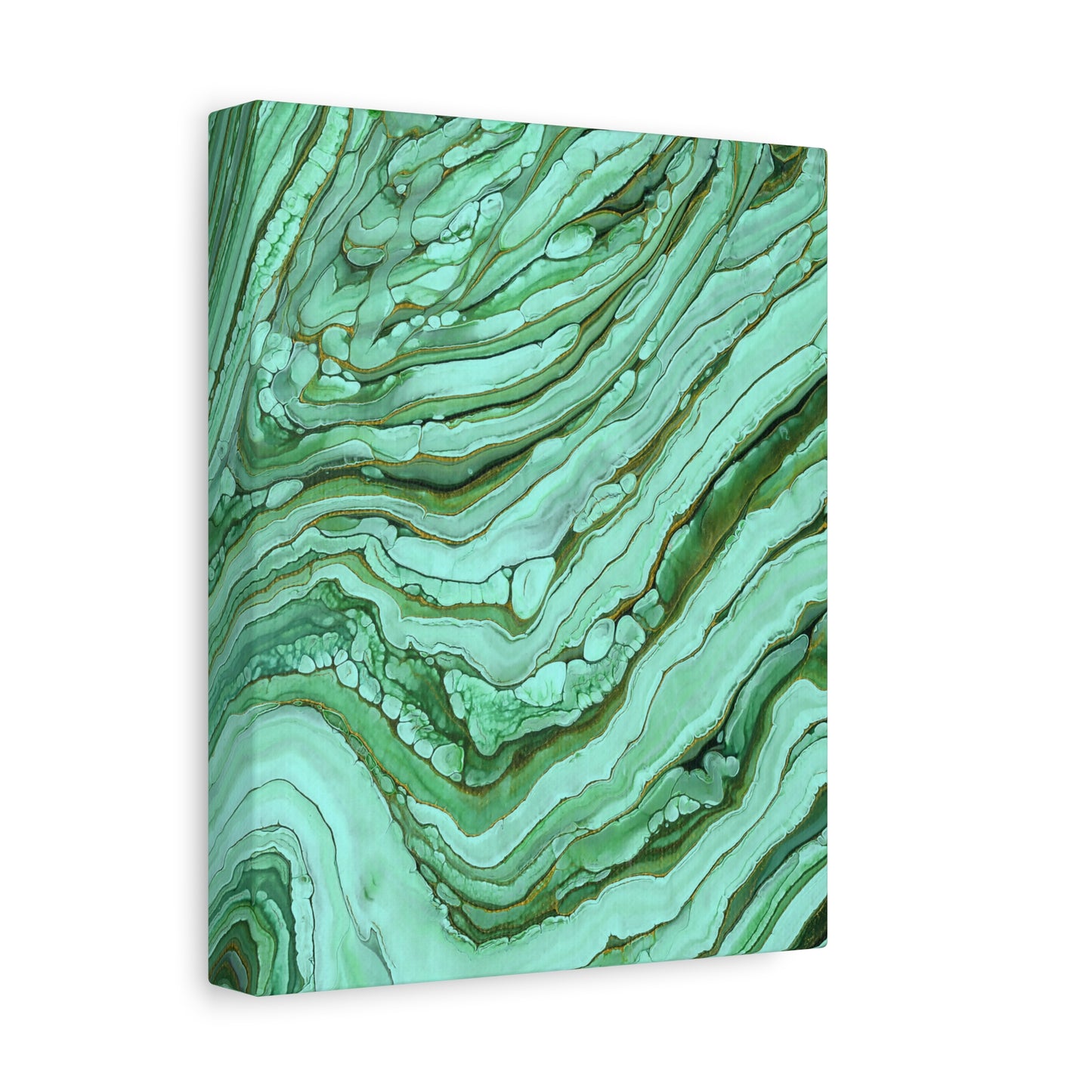 Emerald Hues Print