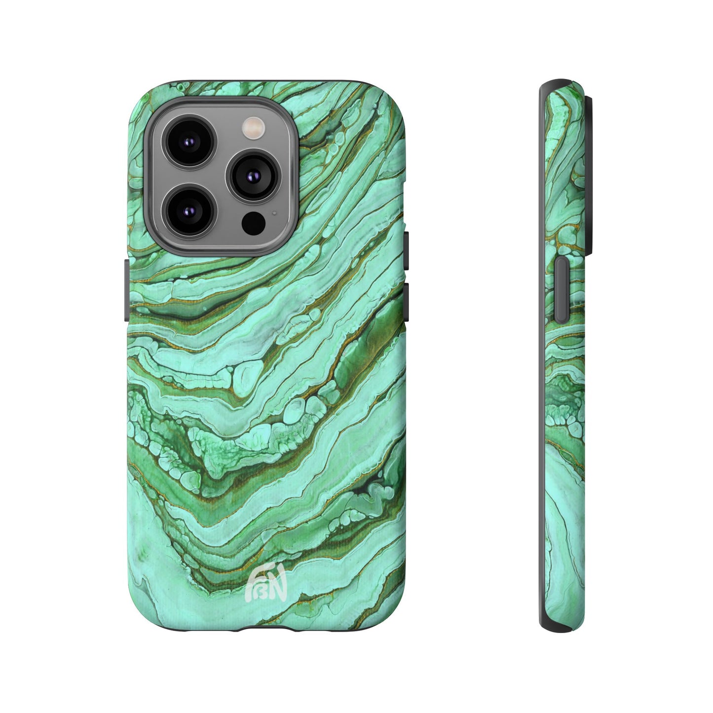 Emerald Hues Protective Cases