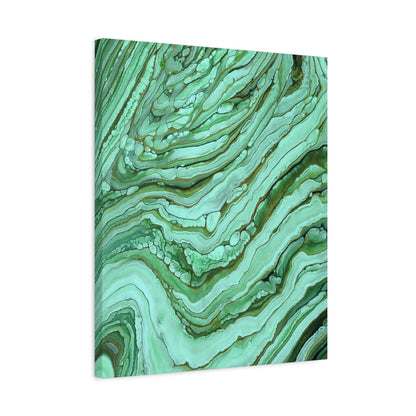 Emerald Hues Print