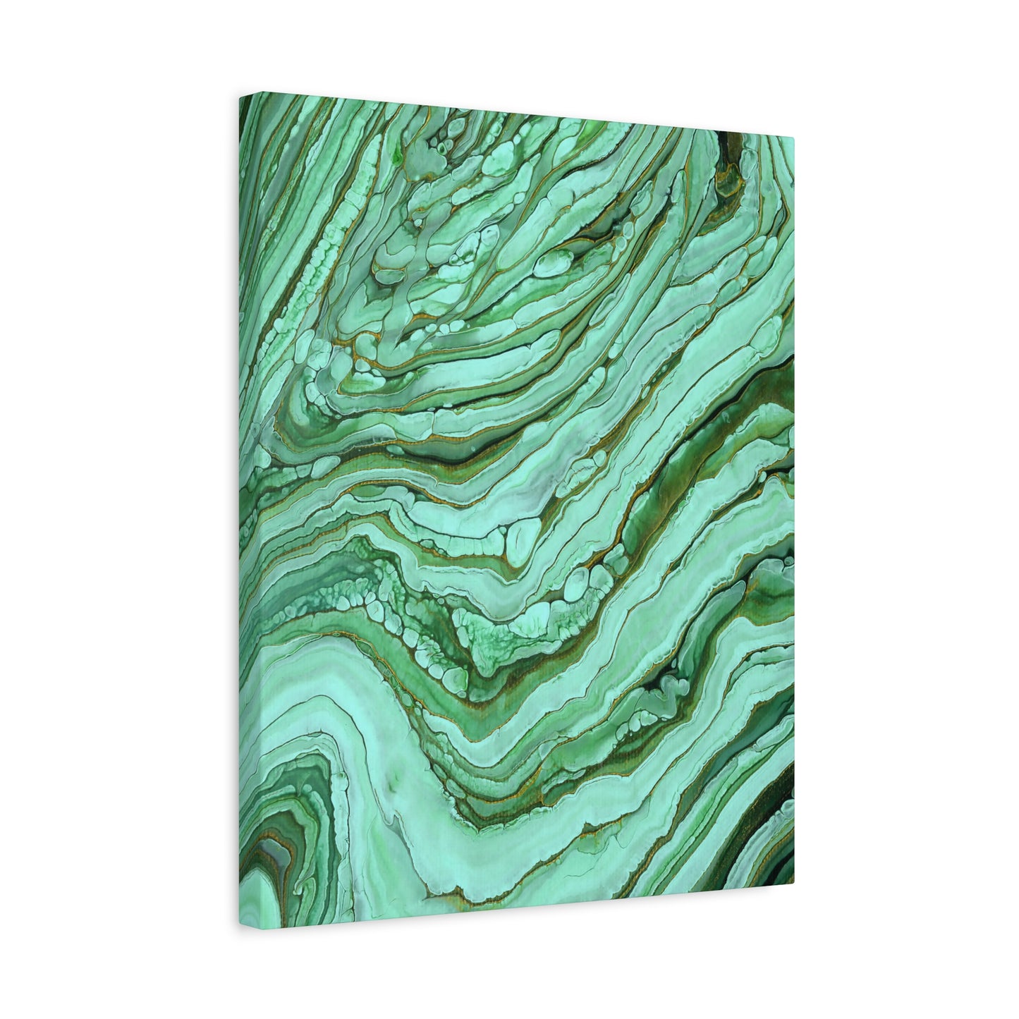 Emerald Hues Print