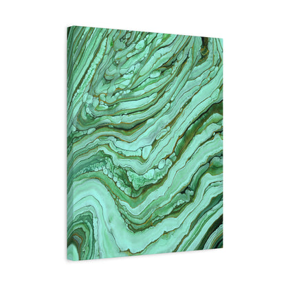 Emerald Hues Print