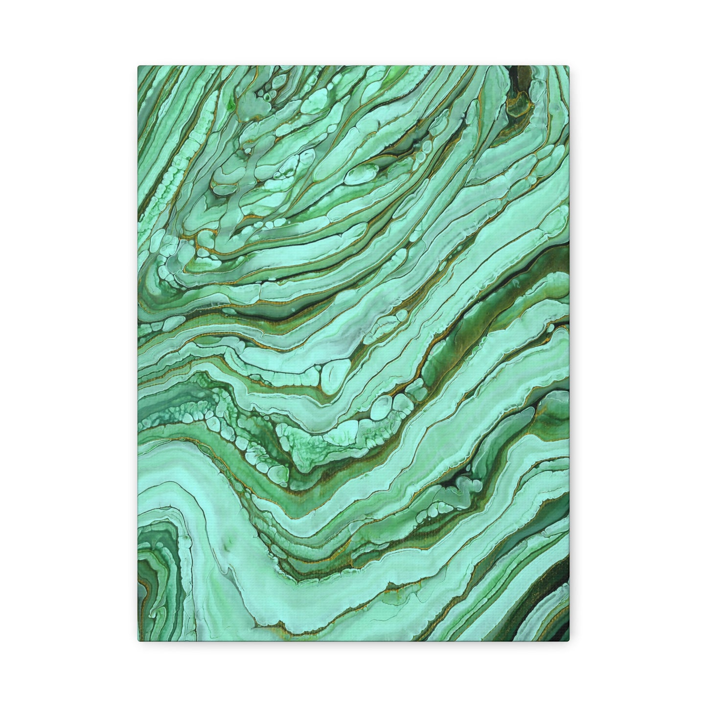 Emerald Hues Print