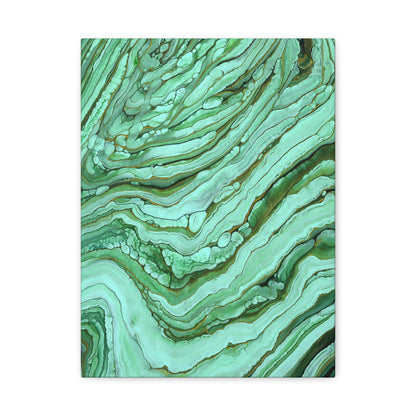 Emerald Hues Print