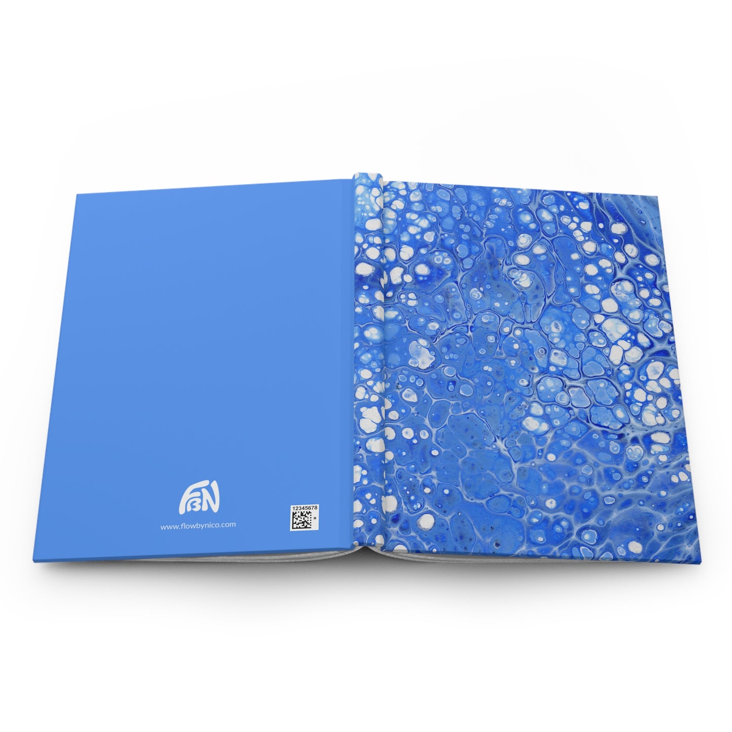Blue Cells Satin-matte Journal