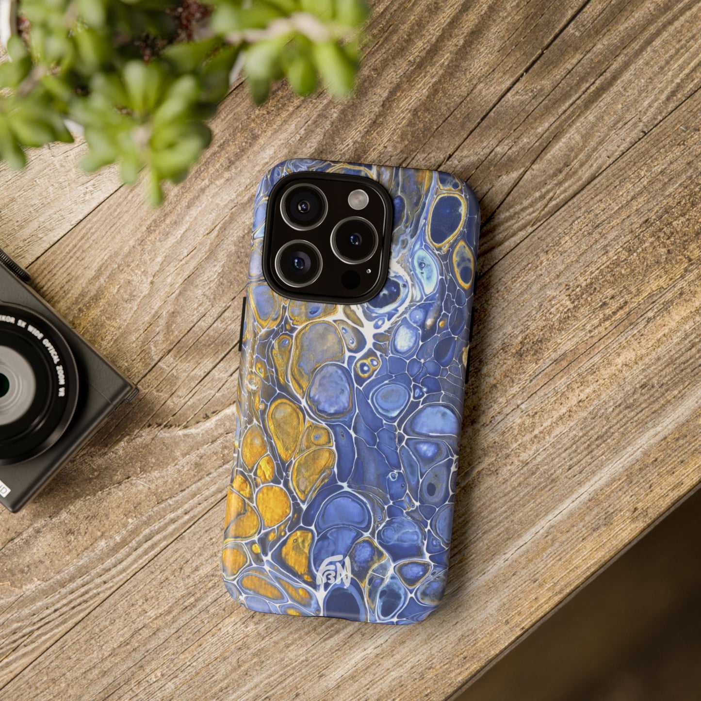 Luxurious Blue Protective Cases