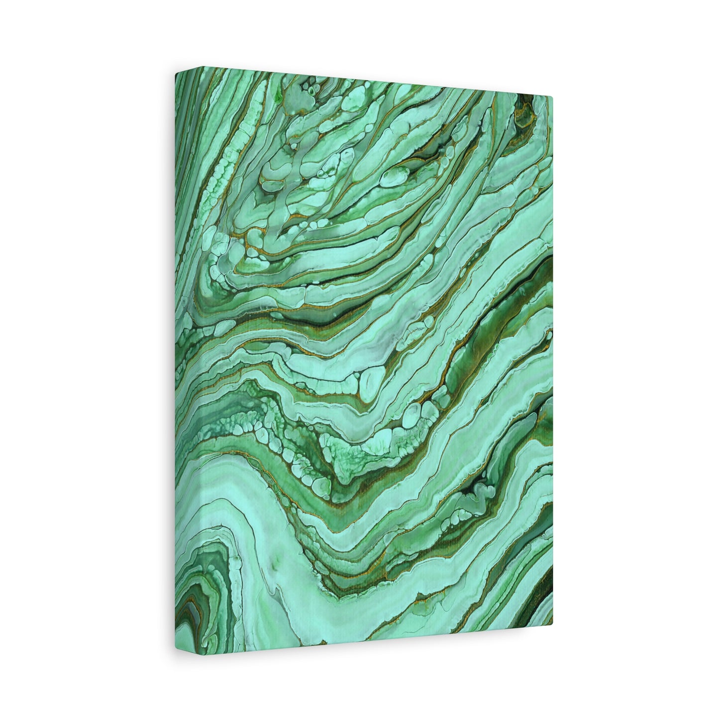 Emerald Hues Print