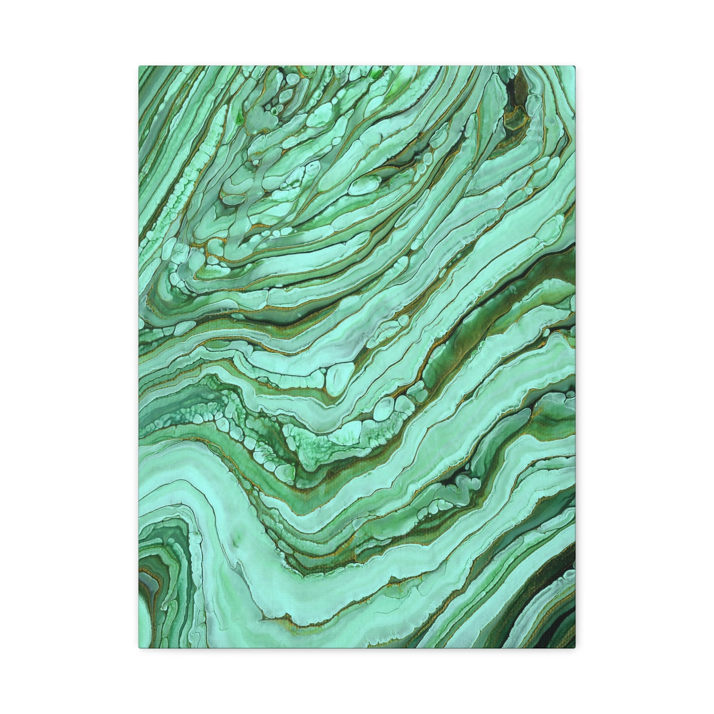Emerald Hues Print