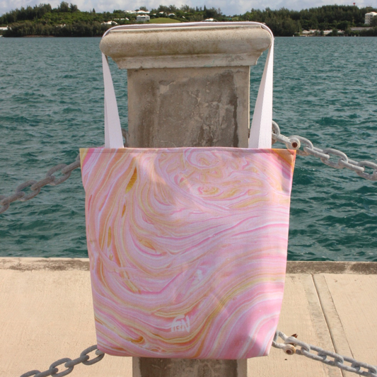 Fluid Harmony Tote Bag