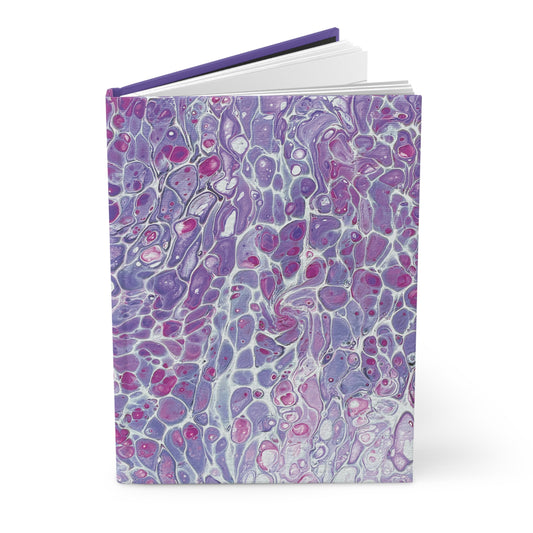 Purple Cells Satin-matte Journal