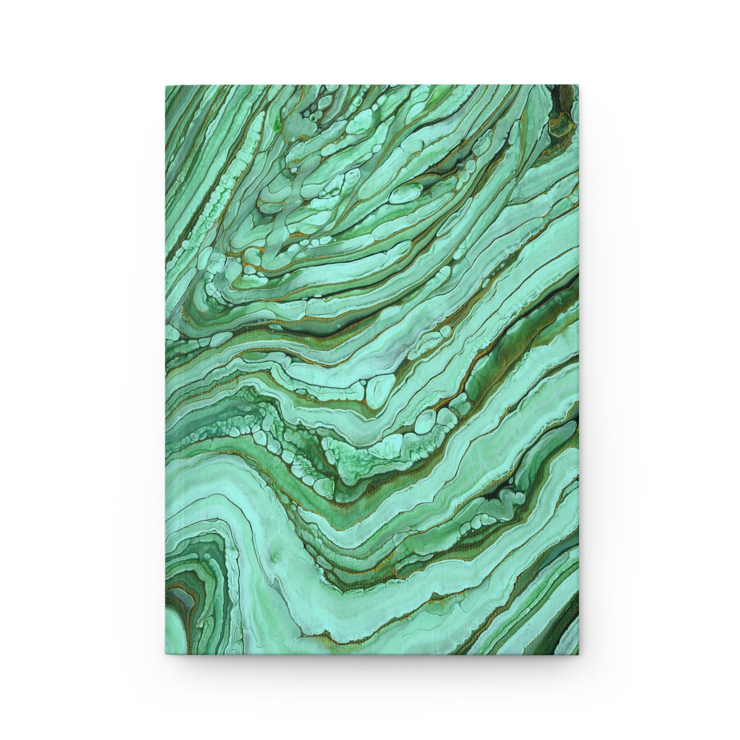 Emerald Hues Satin-matte Journal