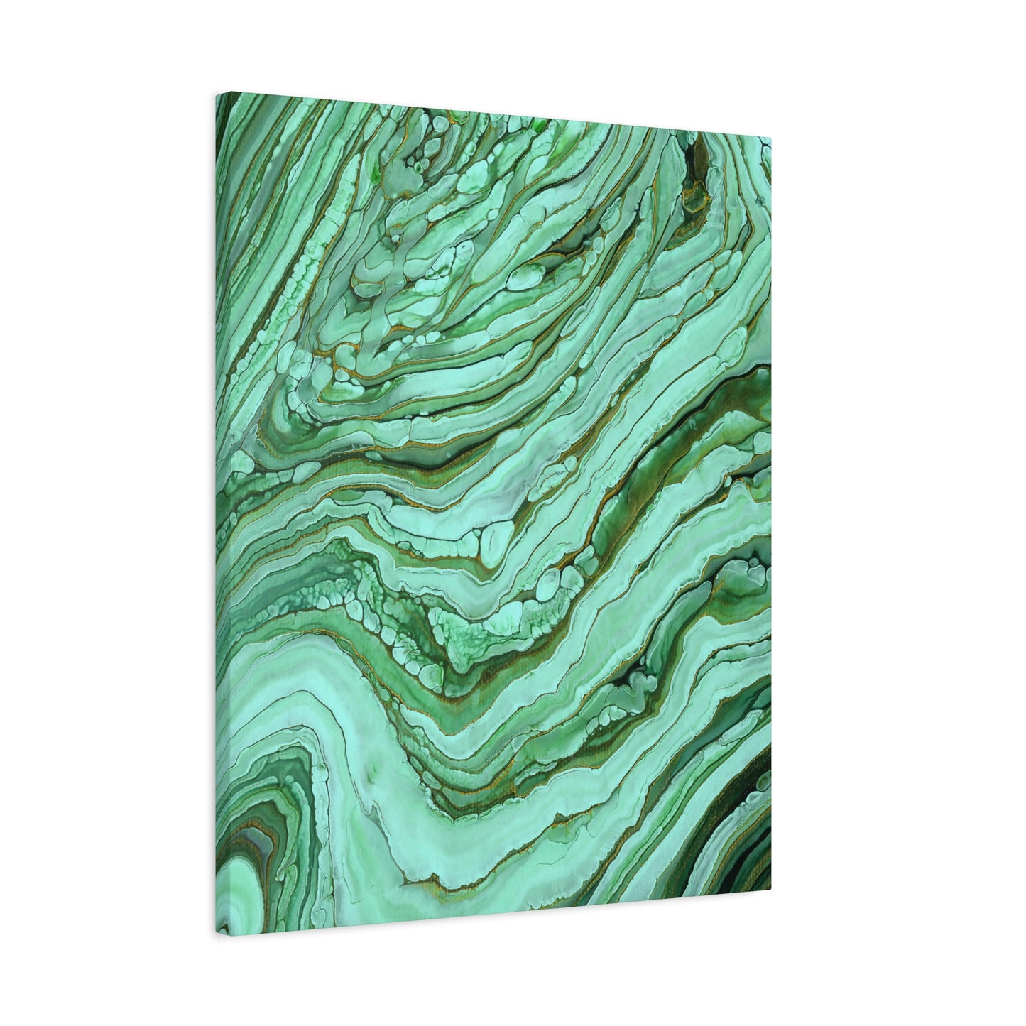Emerald Hues Print