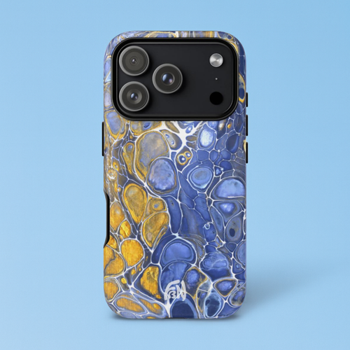 Luxurious Blue Protective Cases