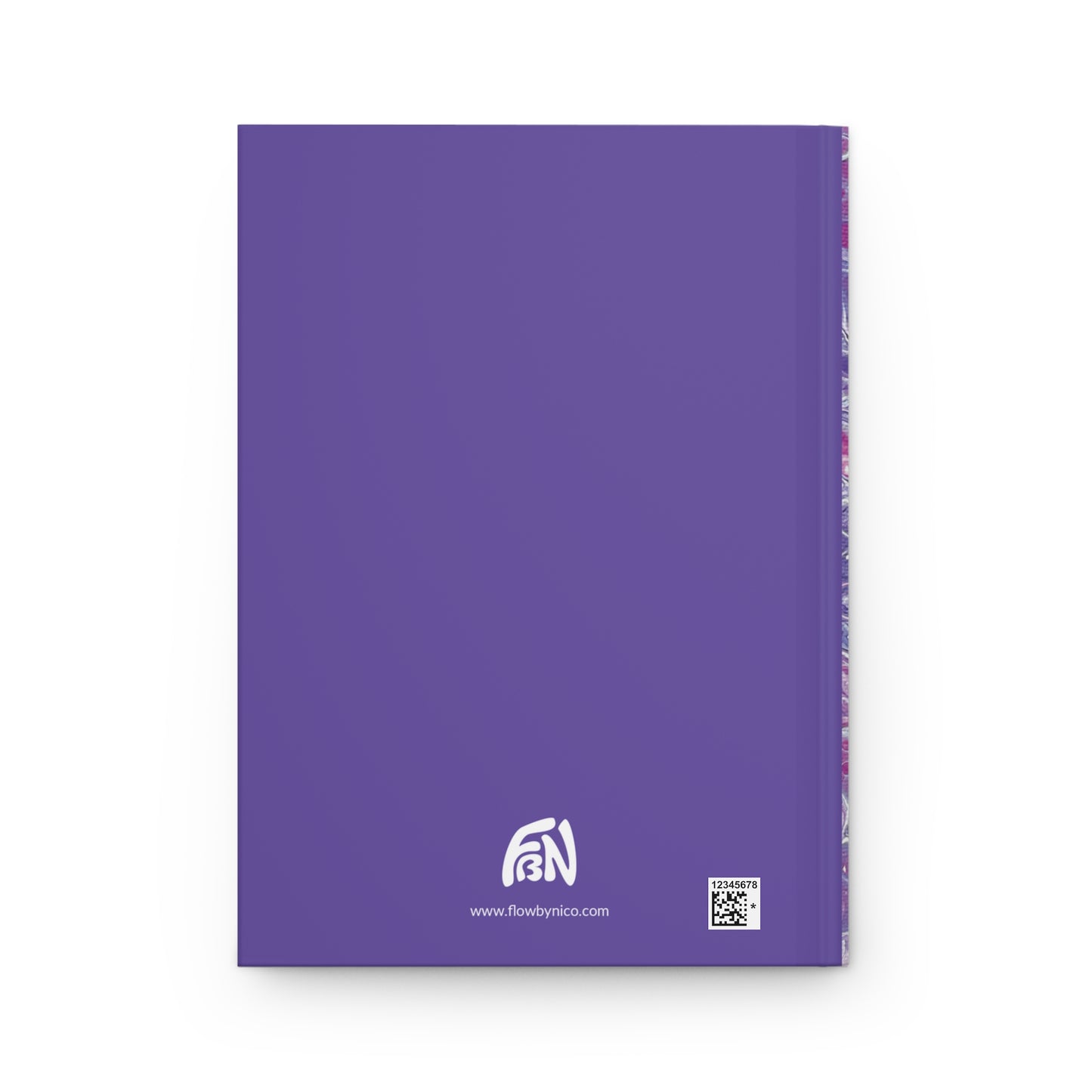 Purple Cells Satin-matte Journal