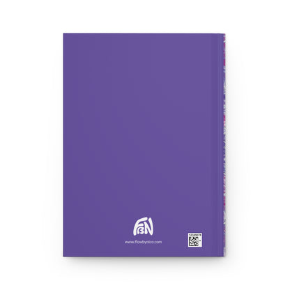 Purple Cells Satin-matte Journal