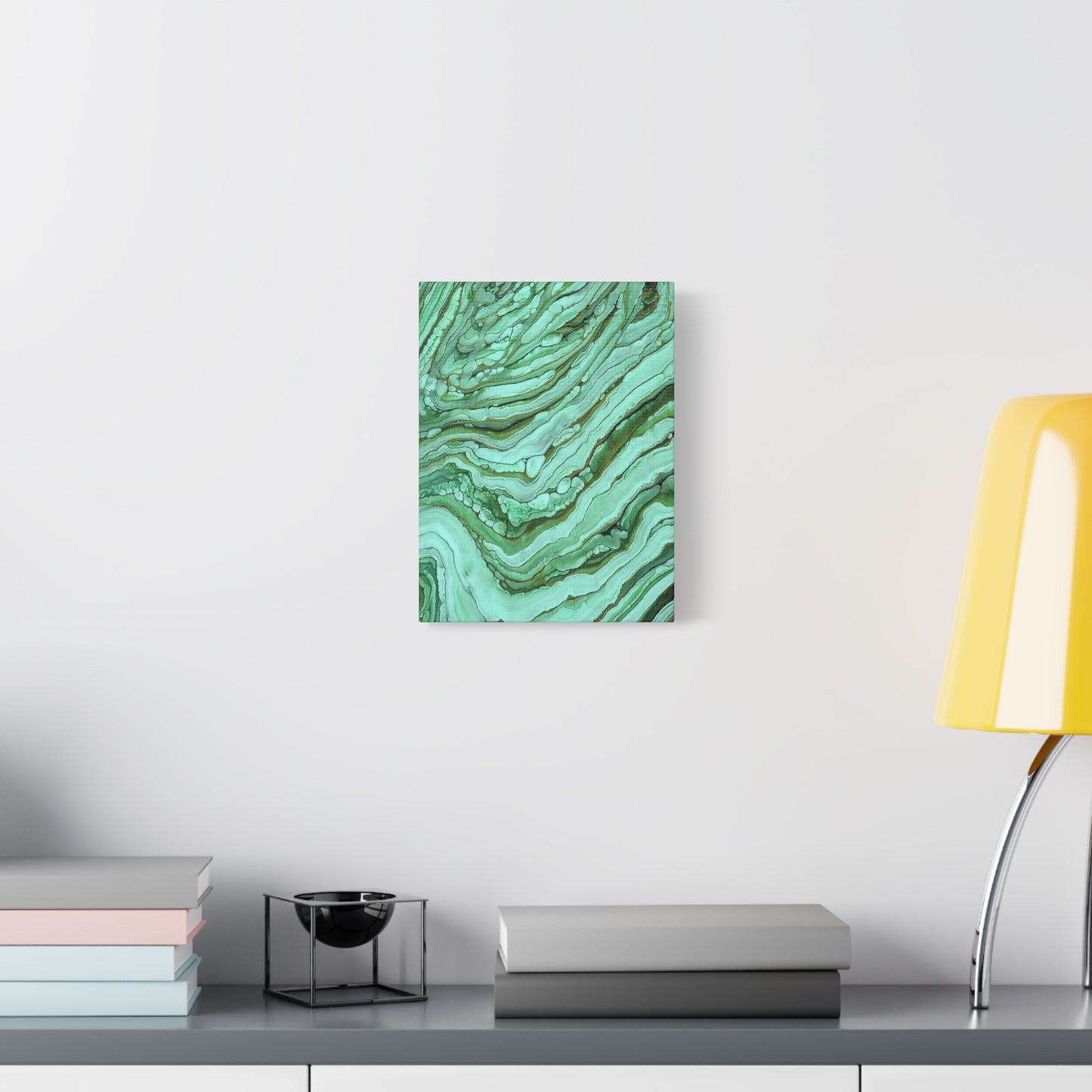 Emerald Hues Print