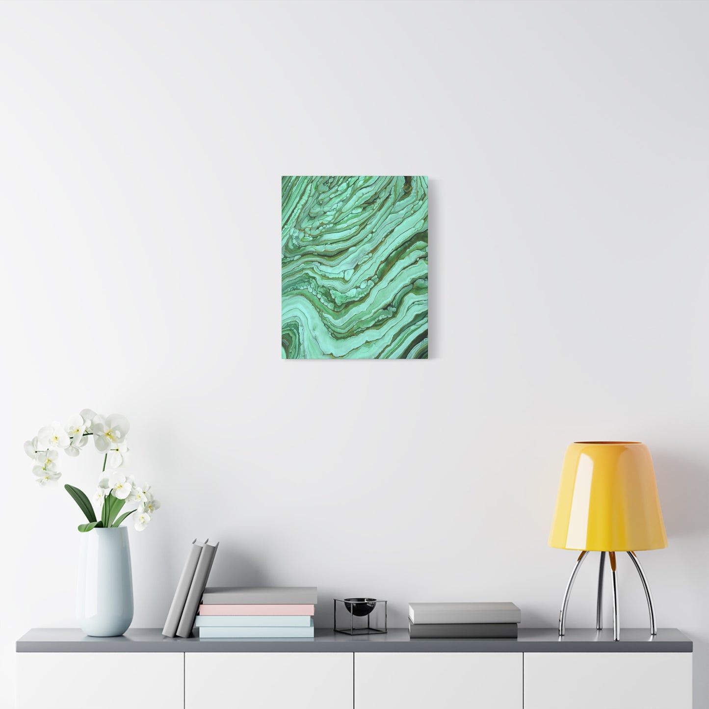 Emerald Hues Print