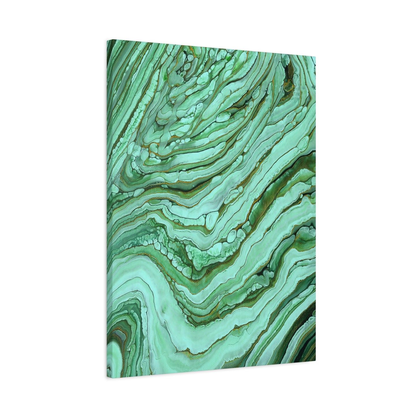 Emerald Hues Print