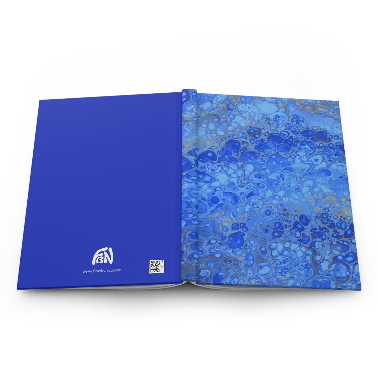 Sweet Blues Satin-matte Journal