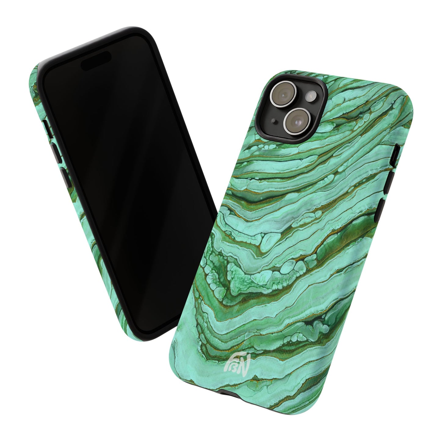 Emerald Hues Protective Cases