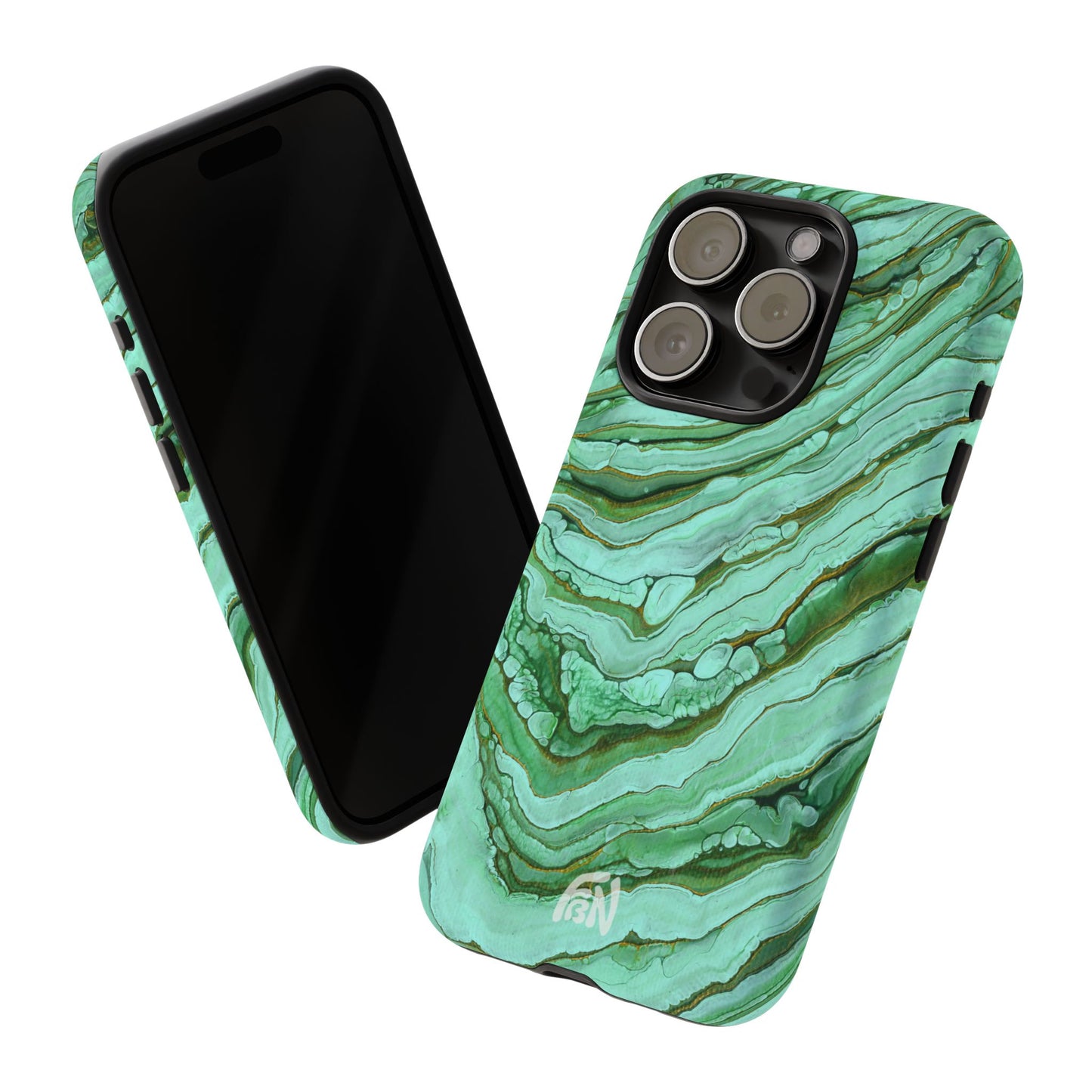 Emerald Hues Protective Cases