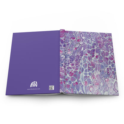 Purple Cells Satin-matte Journal