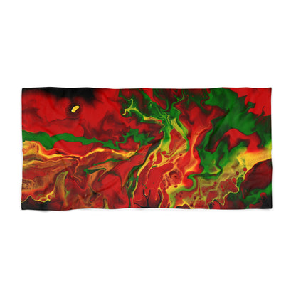 Rasta Vybz Beach Towel