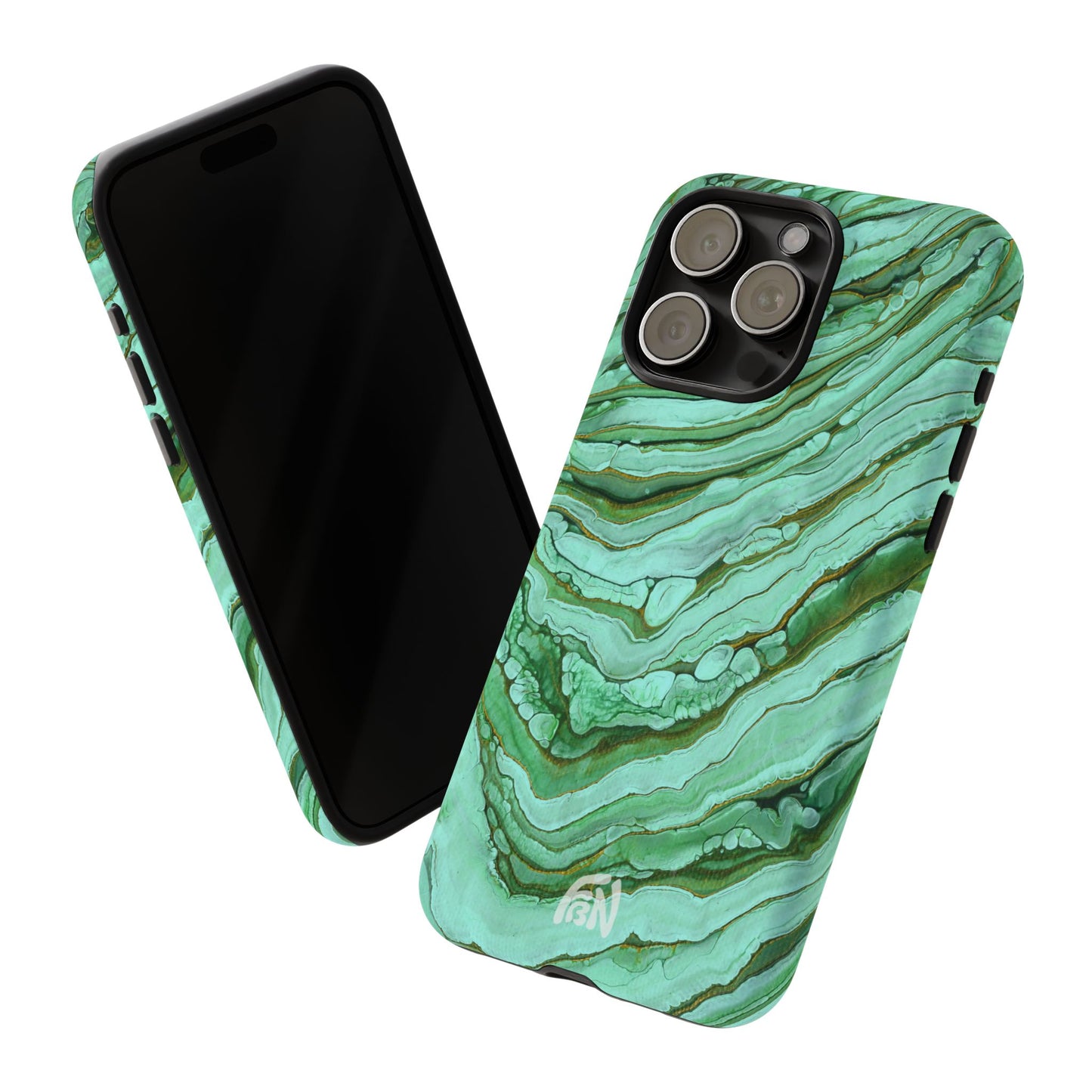 Emerald Hues Protective Cases