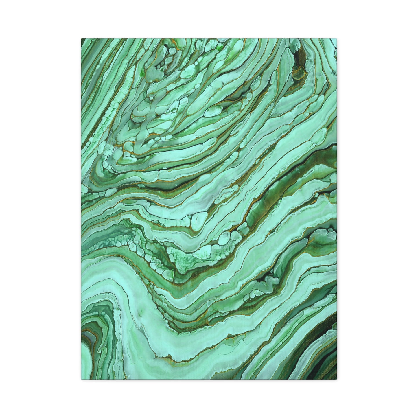 Emerald Hues Print