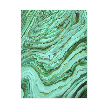 Emerald Hues Print
