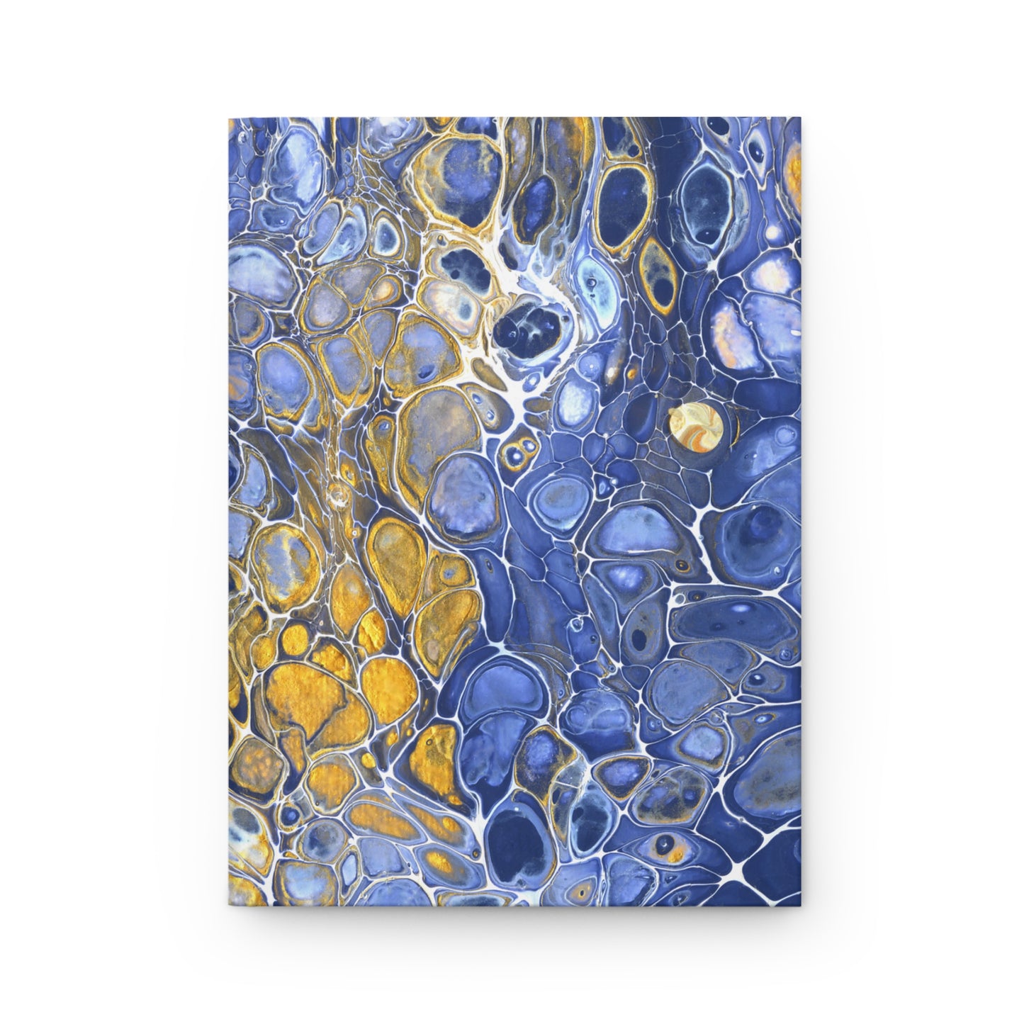 Luxurious Blue Satin-matte Journal