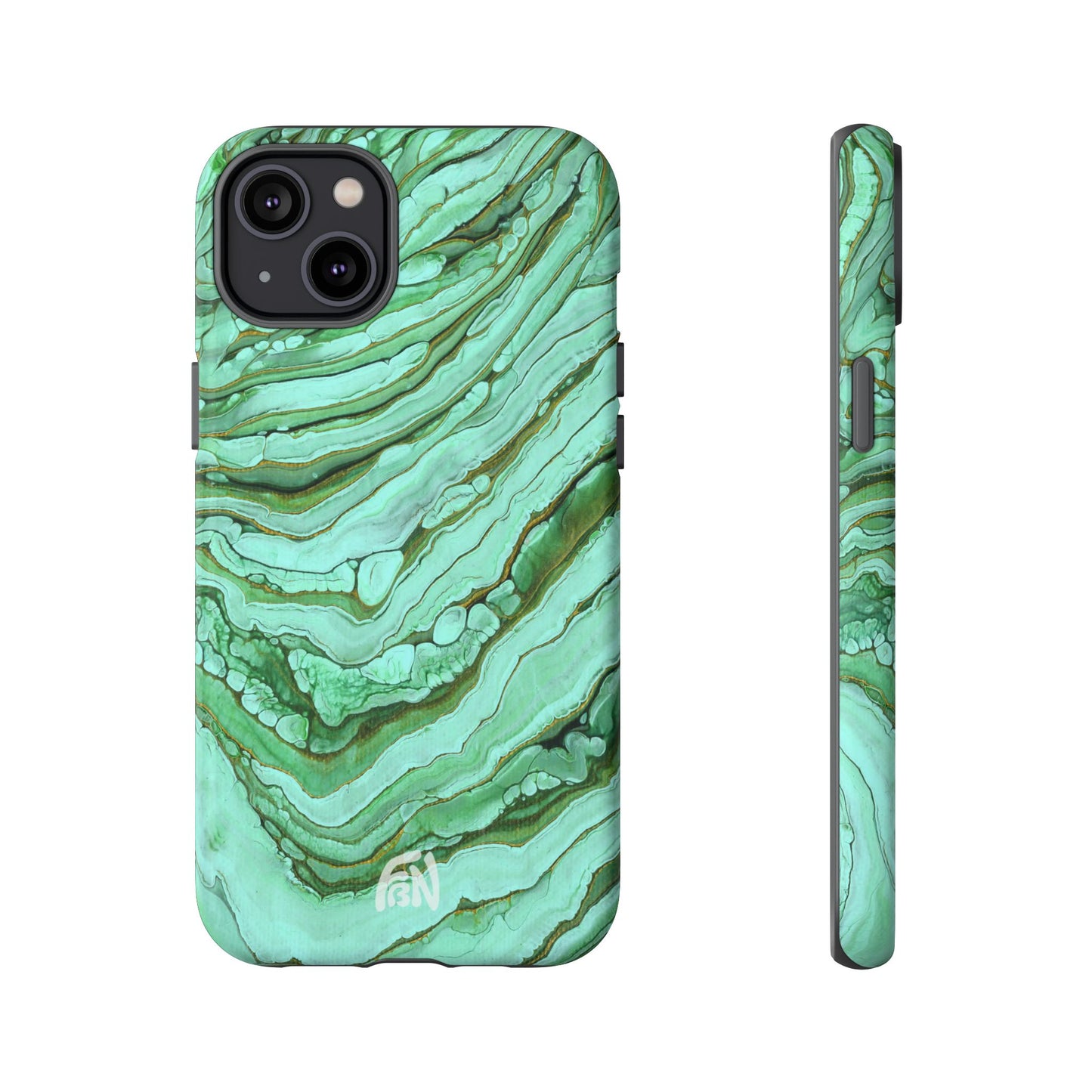 Emerald Hues Protective Cases