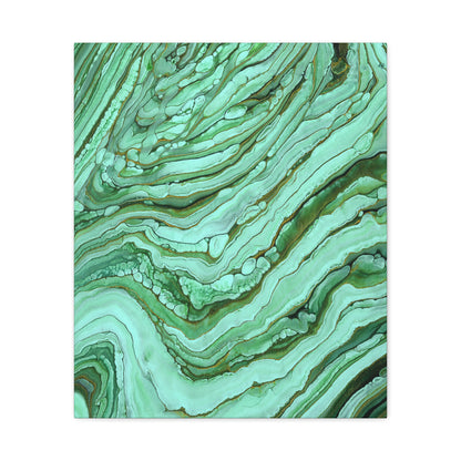 Emerald Hues Print