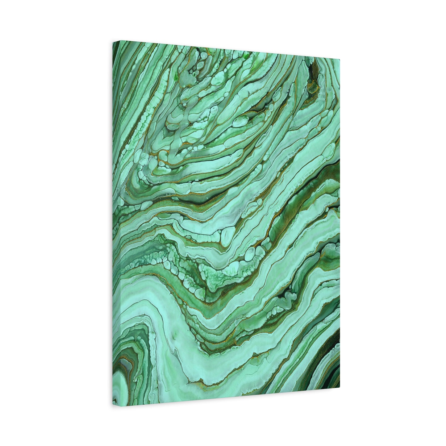 Emerald Hues Print